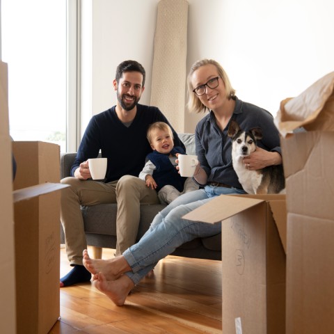 Moving house hero