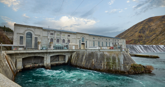 Hydro station