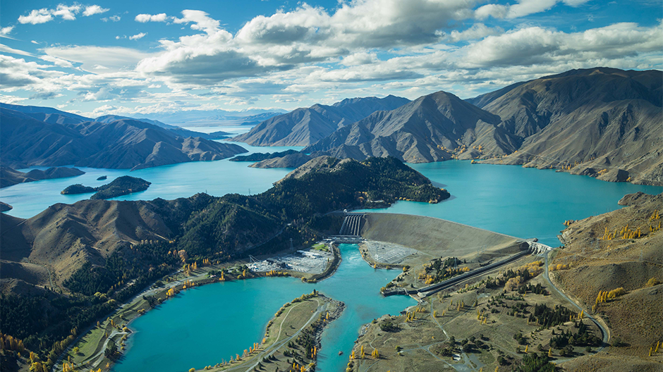 Waitaki Valley Aerial Photo