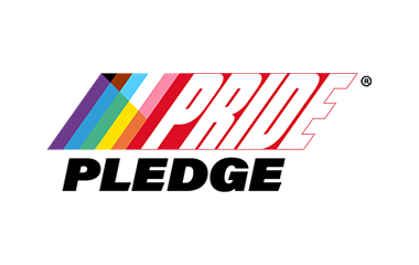 Pride pledge logo